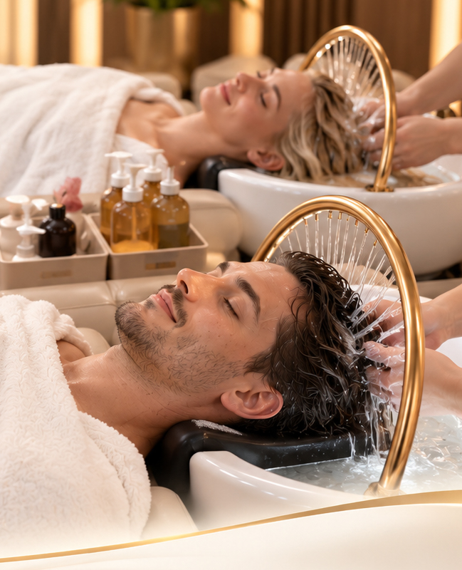 Couples Scalp Treatment