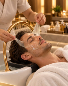 Premium Scalp Treatment (+Mini Facial, Hot Stone, Scrub)